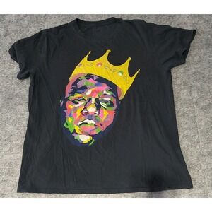 Notorious B.I.G Graphic T-Shirt Black‎ Large